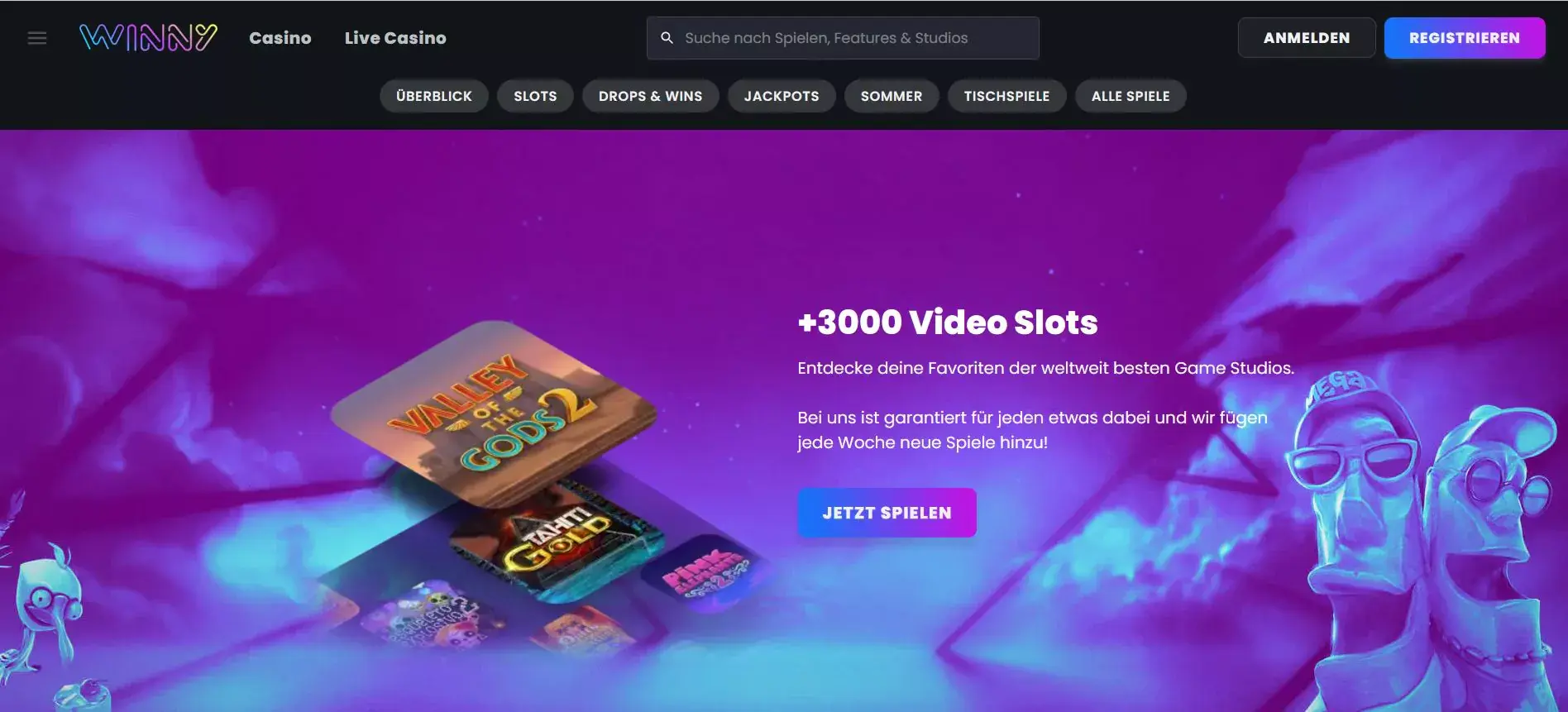 Winny Casino official website 2026 image 2